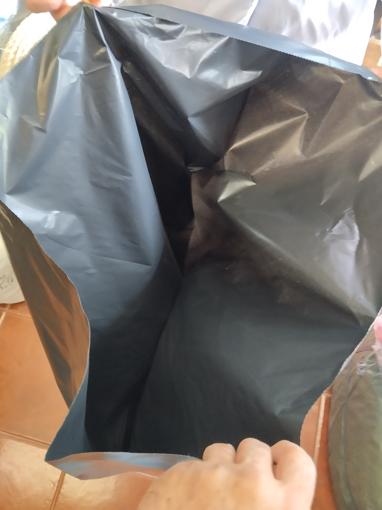 Sacos plástico pretos vários tamanhos em lote de 50 un. 3