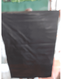 Sacos plástico pretos vários tamanhos em lote de 50 un.