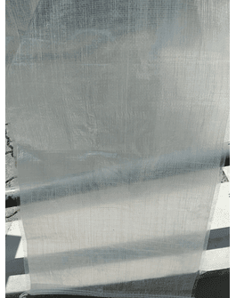 Sacos de ráfia laminado transparente - 50 unidades