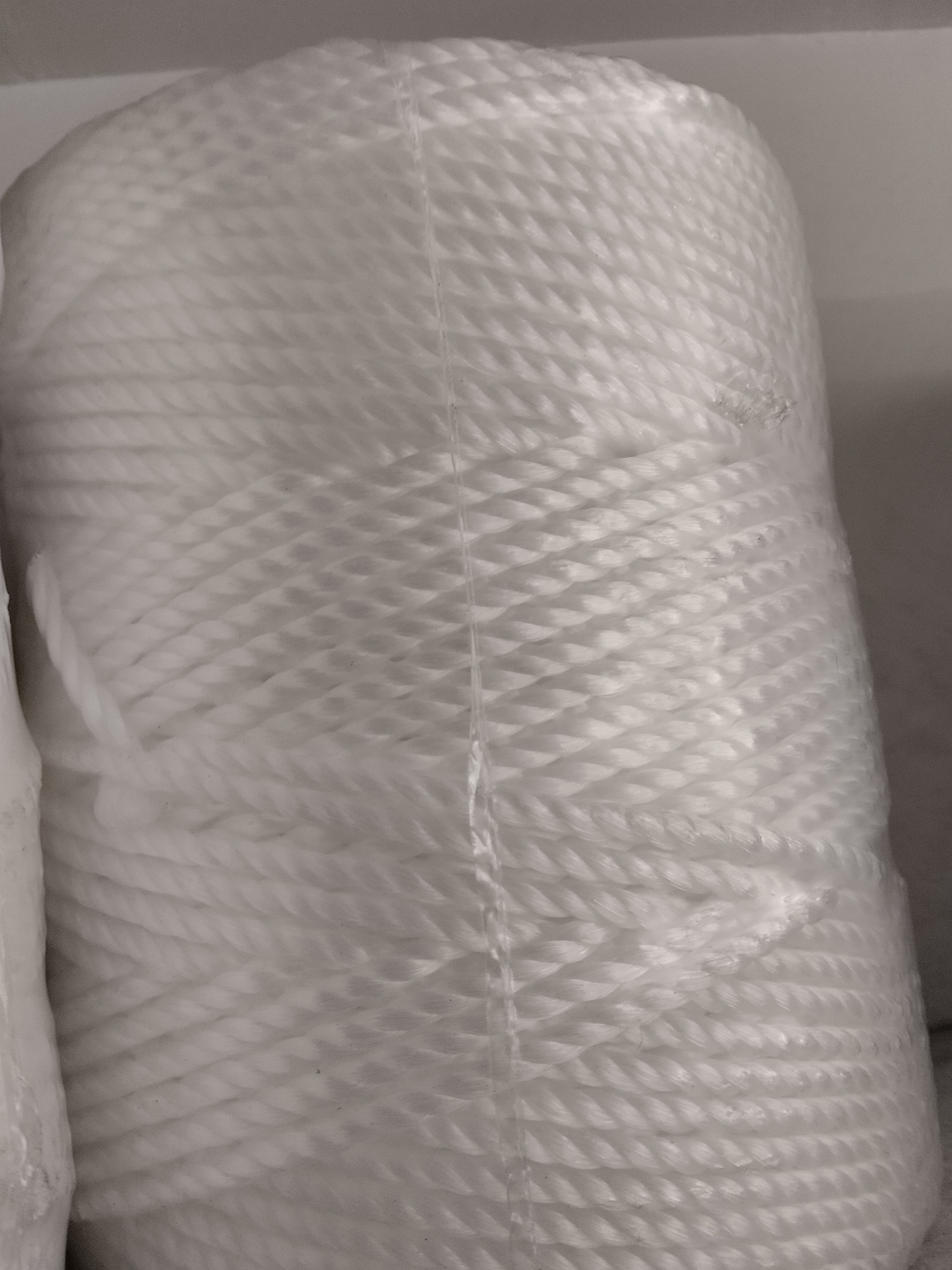 Bobines de corda de polietileno branca -corda da roupa  2