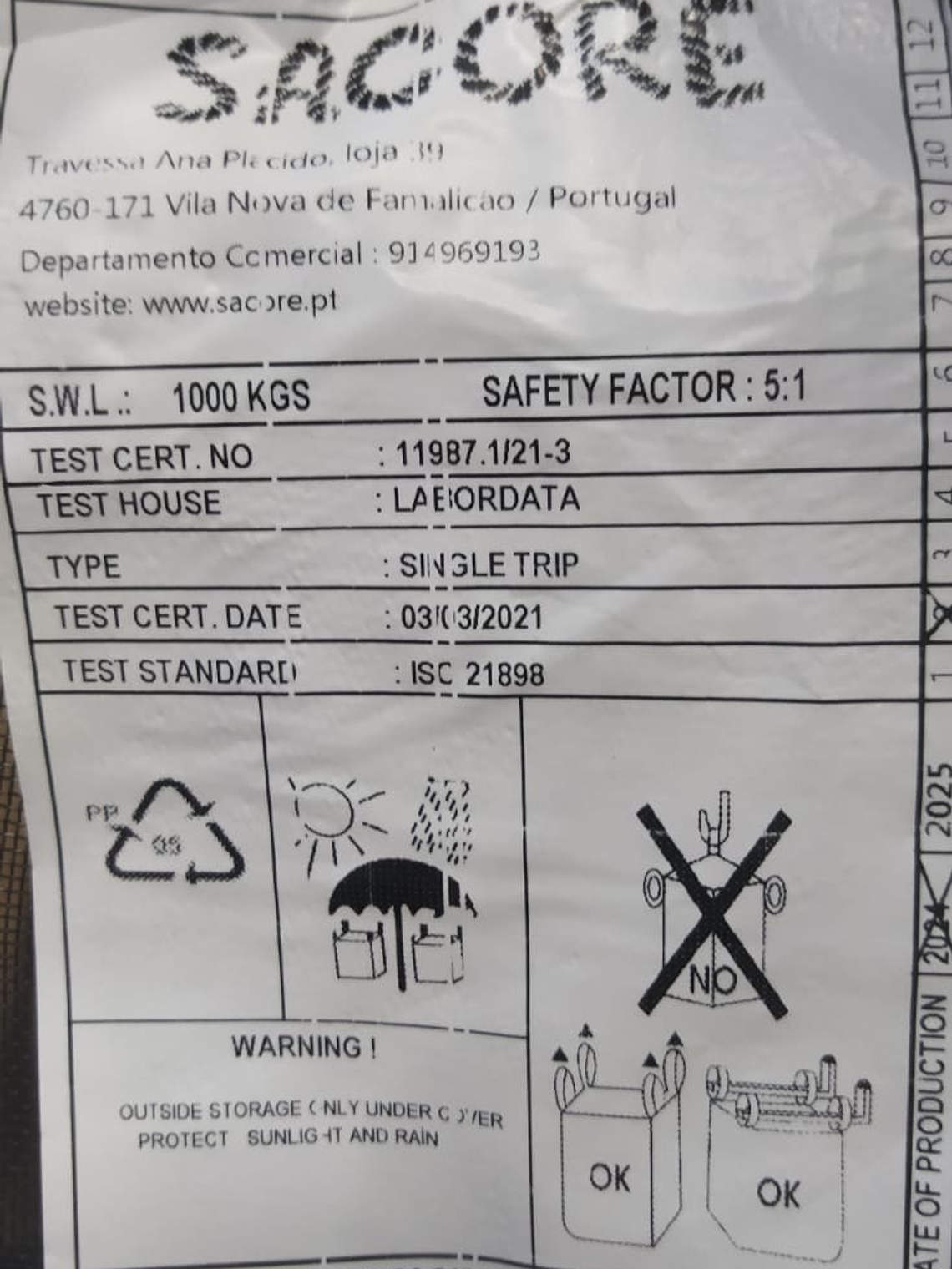 Saco Big Bag Ventilado 7