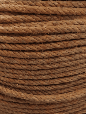 Corda Sisal (Castanho Escuro)de 8,5mm-Metro