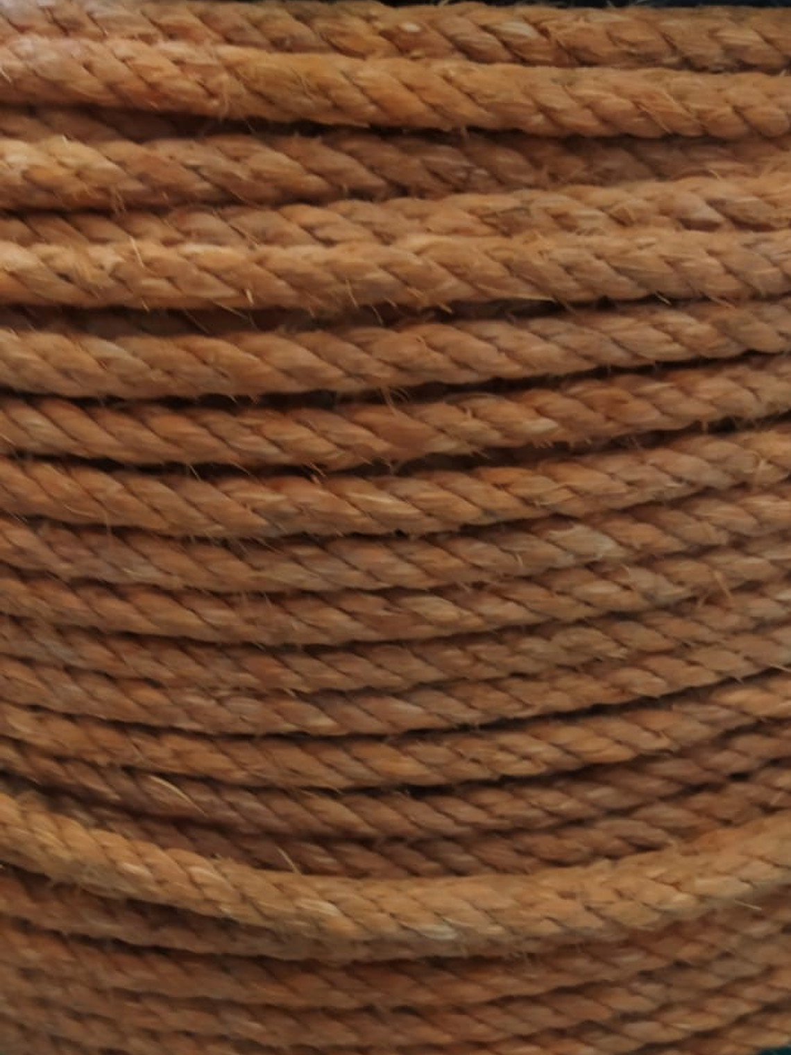 Sisal Rope (Dark Brown) 8.5mm - Coil 1