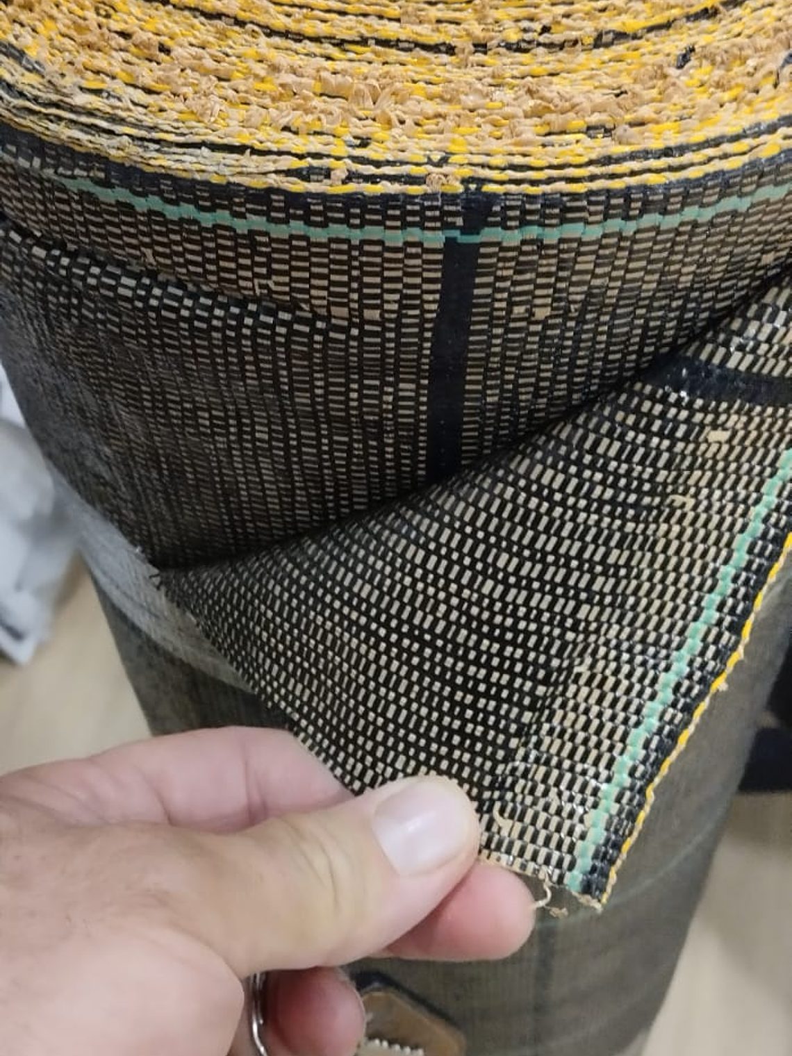 Tela anti-ervas Castanha 3