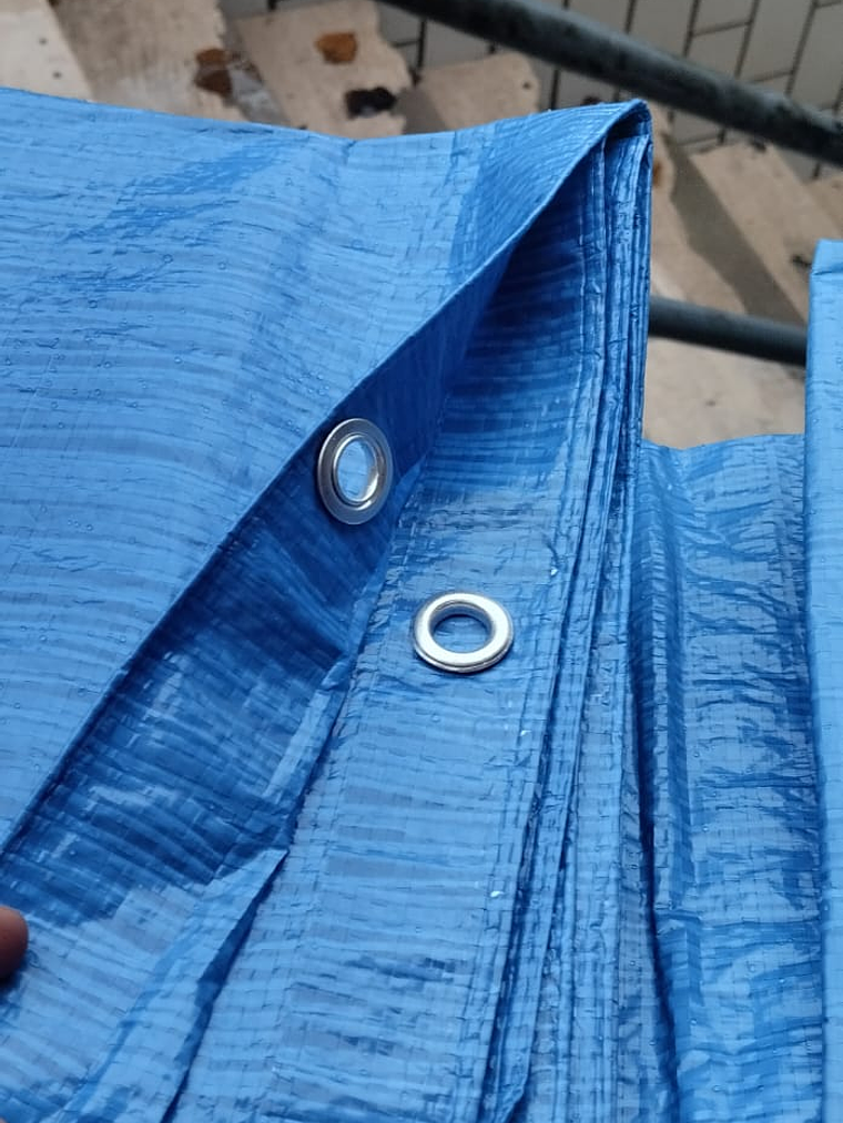 Lona/Toldo azul impermeável (90 gramas / m2) 3