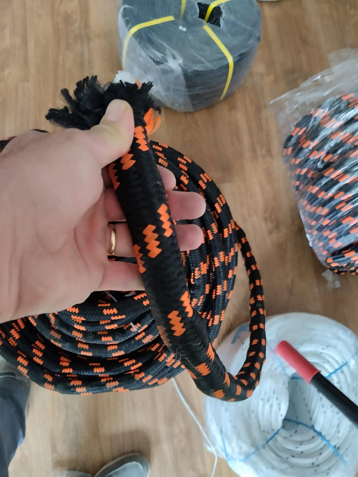 Corda multifilamentos 24mm espessura em bobine de 100m. 1