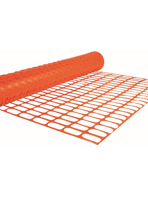 Rede Sinalização Laranja para Sinalização e Proteção de Obra