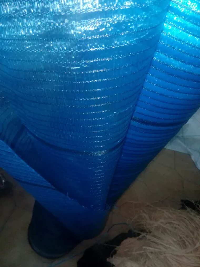 Rede Sombra Azul - Rolo 2x125 2