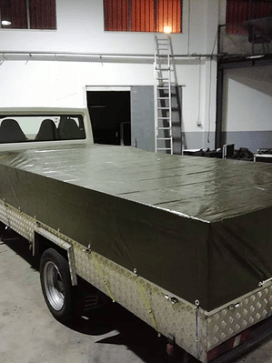 Lona/Toldo verde impermeável (190g/m2)