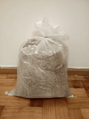 Sacos de Ráfia Transparente - 50 unidades