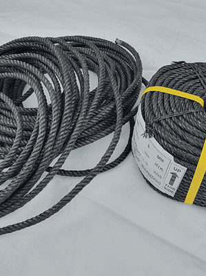 Corda Polipropileno preta - Bobine