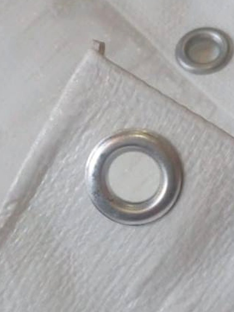 Lona/Toldo Branca impermeável (190 g/m2) 2