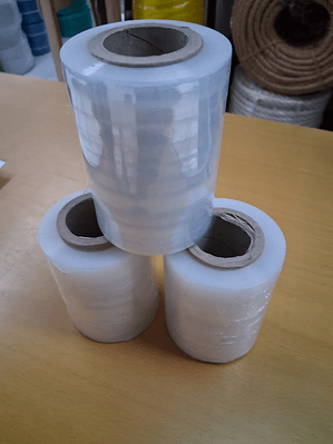 Rolo Filme Estirável Manual Transparente – 10cm largura