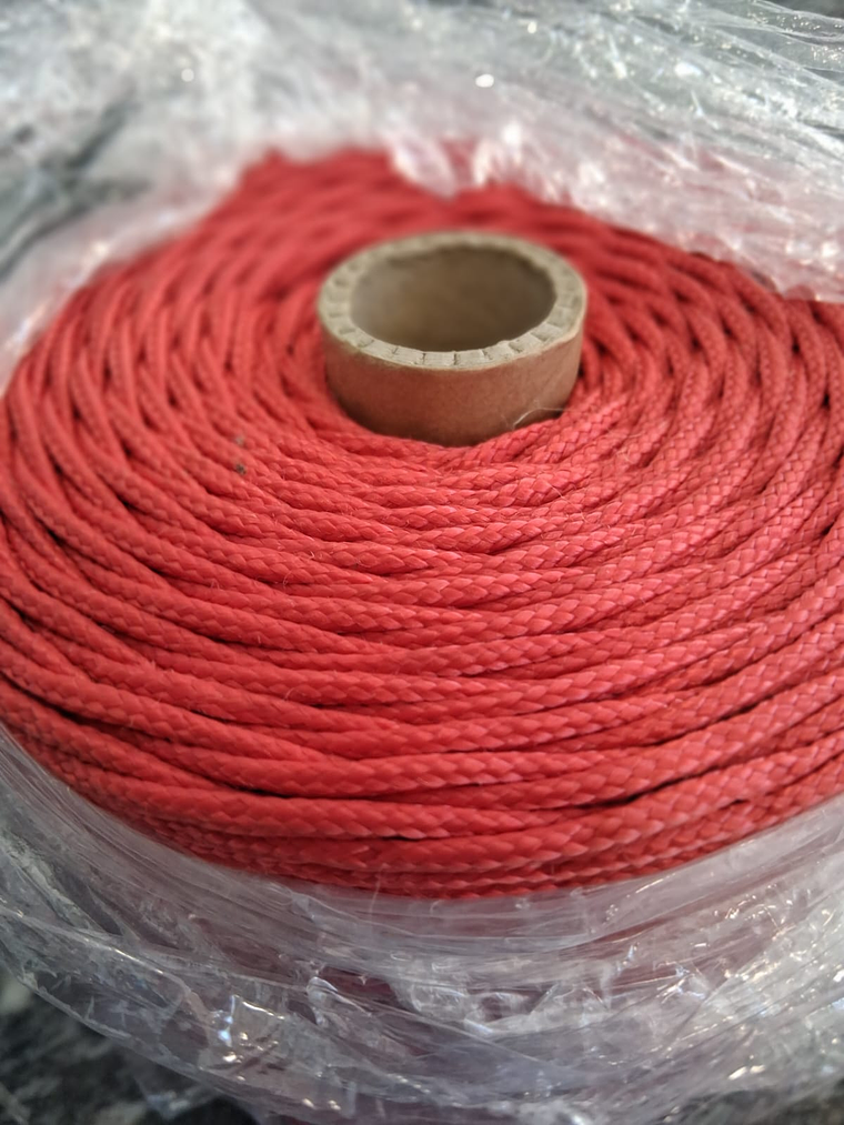 Fio de Nylon Vermelho 3 mm – Bobine 1 kg 1