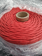Fio de Nylon Vermelho 3 mm – Bobine 1 kg - Thumbnail 1