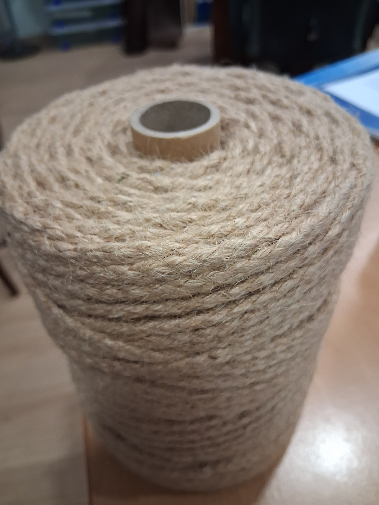 Corda Entrançada de Juta - Metro 5