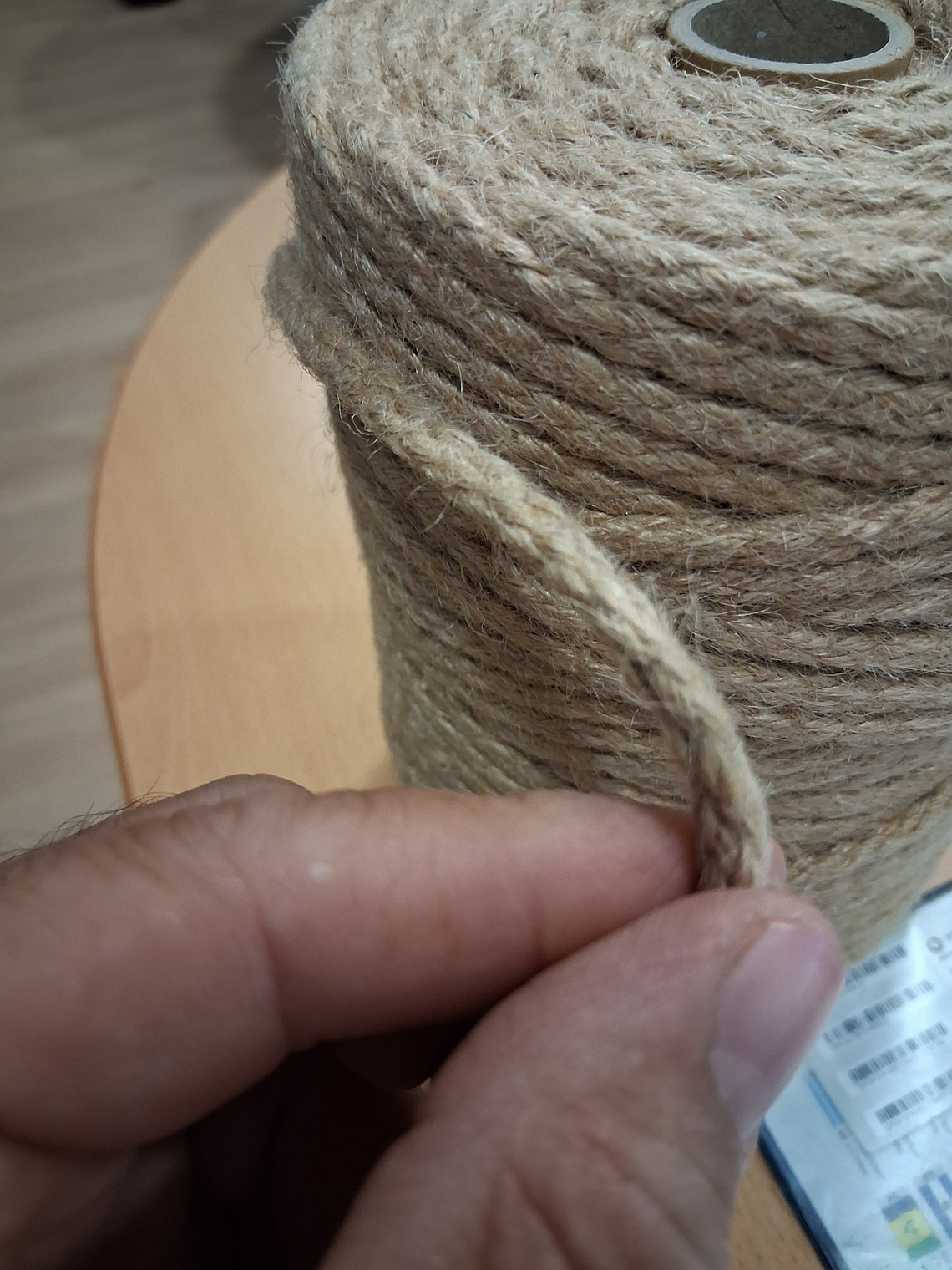 Corda Entrançada de Juta - Metro 1