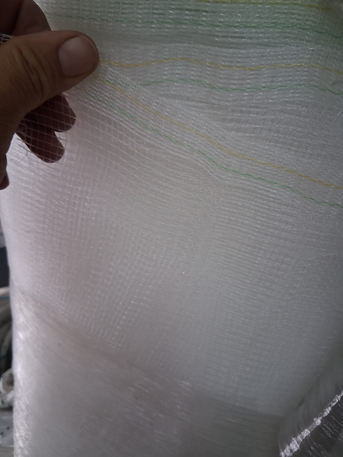 Rede Anti-Granizo 1.5 x 200m – Branca (50 g/m², com Proteção UV) 3