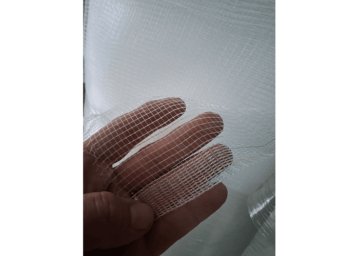 Rede Anti-Granizo 1.5 x 200m – Branca (50 g/m², com Proteção UV)