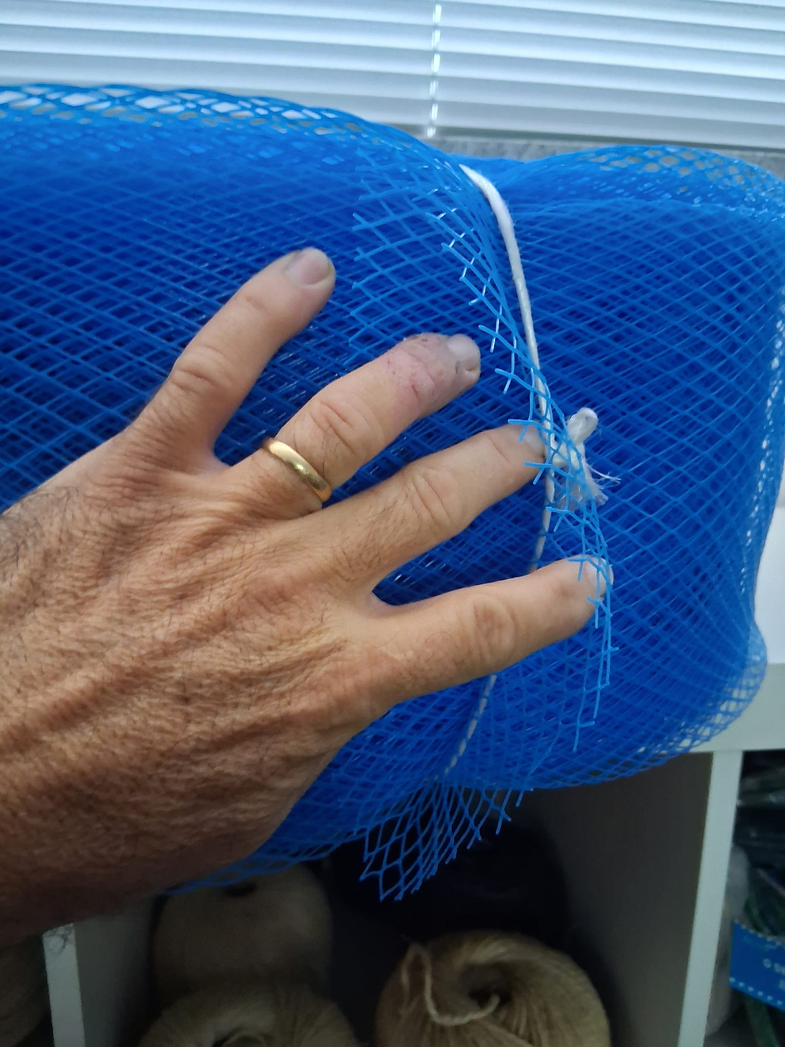 Rede Protetora de Troncos 20cm x 100m 1