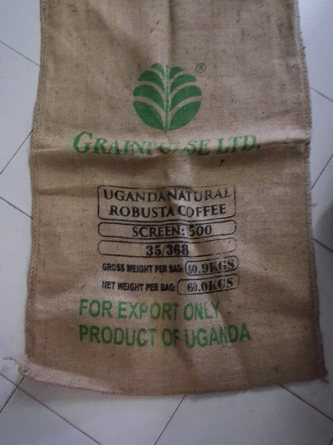 Sacos de serapilheira origens - Juta 8