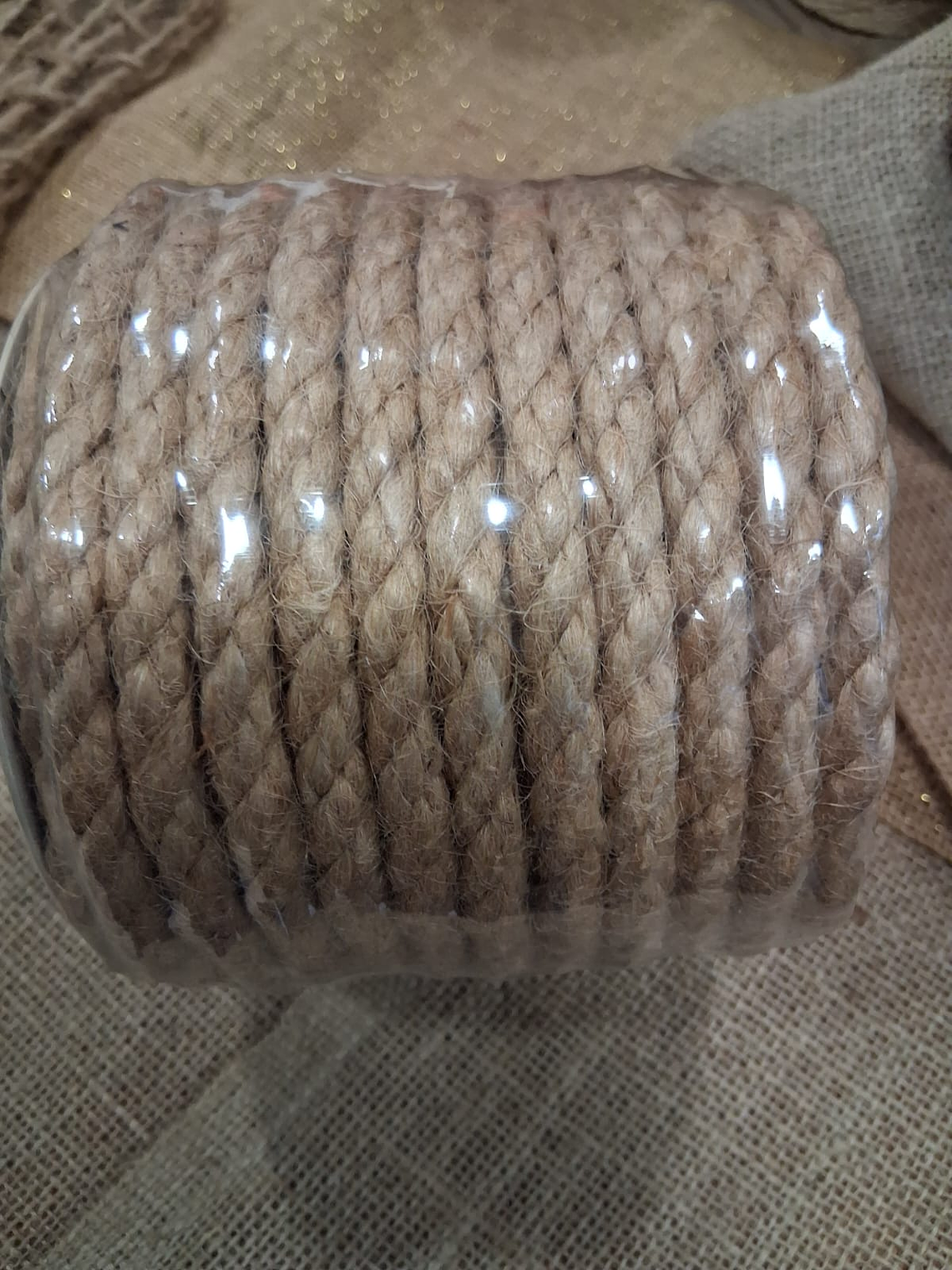 Corda de Juta 10mm-Bobine 20 mt 2