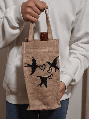 Jute Bottle Bag
