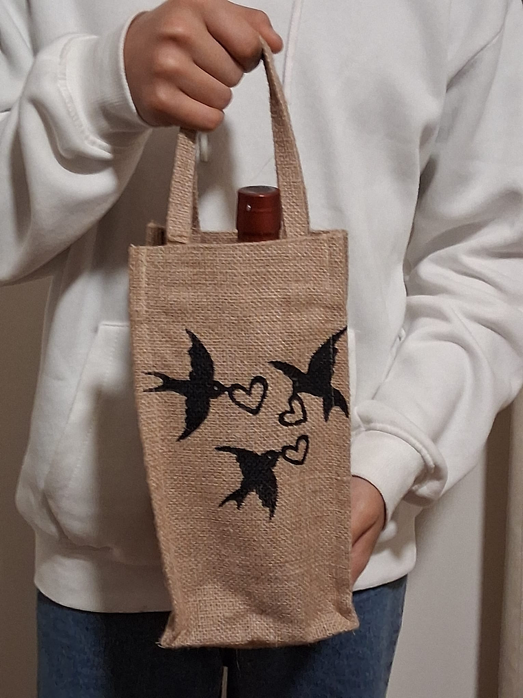 Bolsa de Juta para Garrafas 1