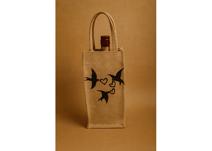 Bolsa de Juta para Garrafas