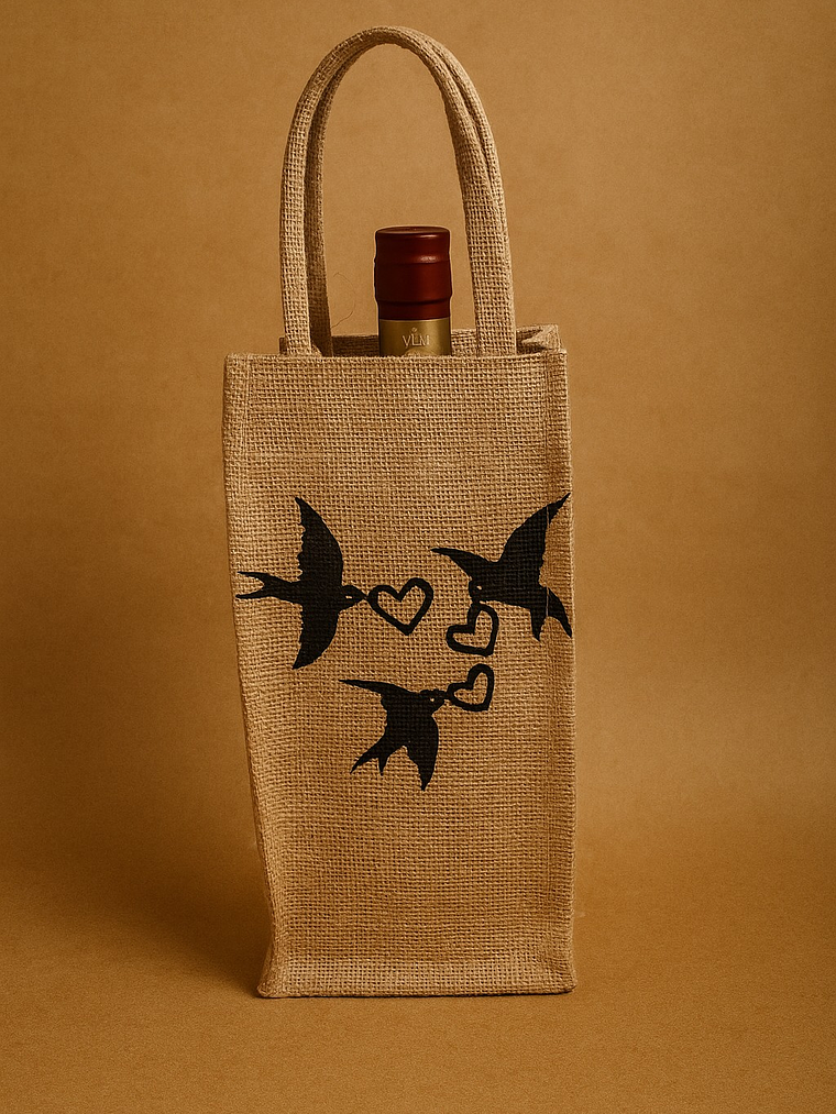 Bolsa de Juta para Garrafas 2