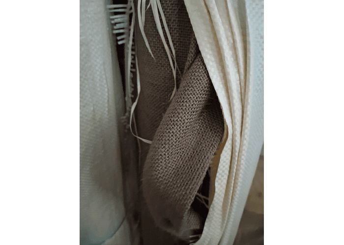 Serapilheira castanha - Juta