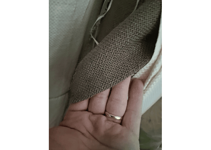 Serapilheira castanha - Juta