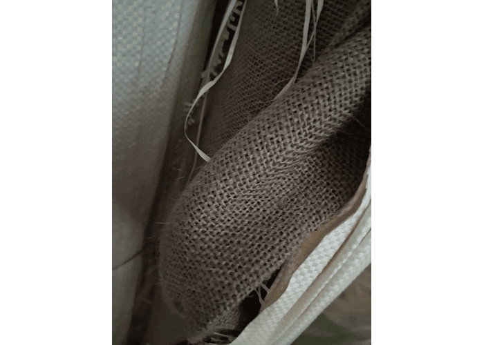 Serapilheira castanha - Juta