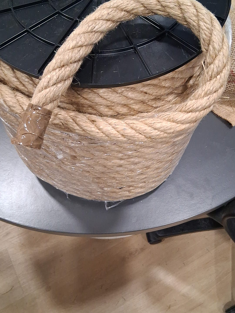 Corda de Juta Torcida -Metro 4