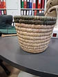 Vaso cor natural com barra em verde - thumbnail 2