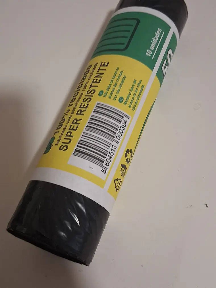 Sacos plásticos para lixos domésticos em rolo 2