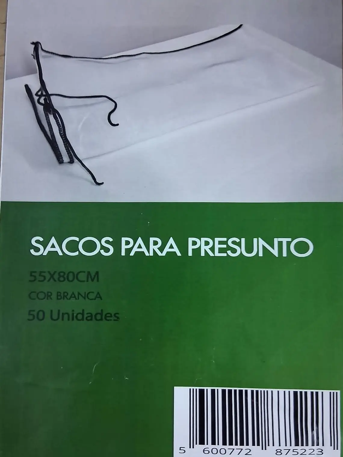 SACO DE REDE BRANCA PARA PRESUNTO 55X80 CM 2