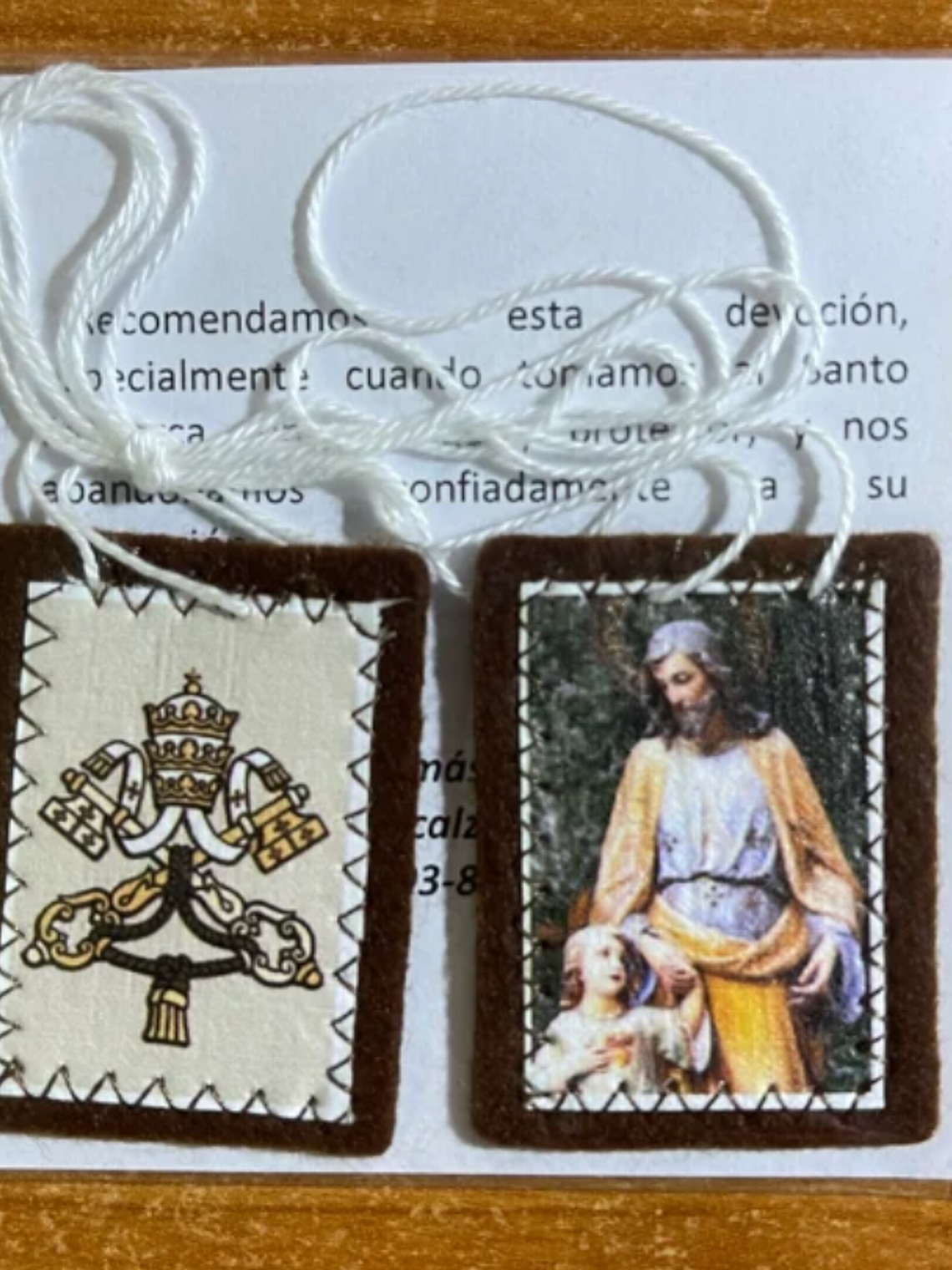 ESCAPULARIO de San José 1