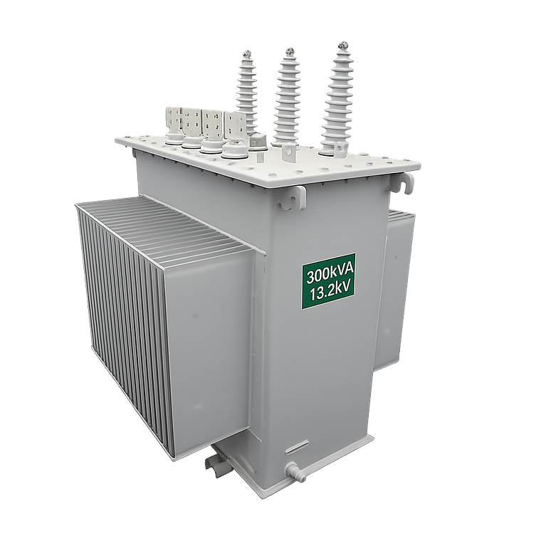 Transformador Trifásico de Distribución Aéreo 300 kVA 13,2kV 1