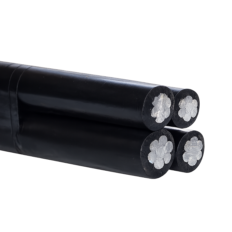 Cable Preensamblado de Aluminio 3x50+50 mm² Neutro Portante 1