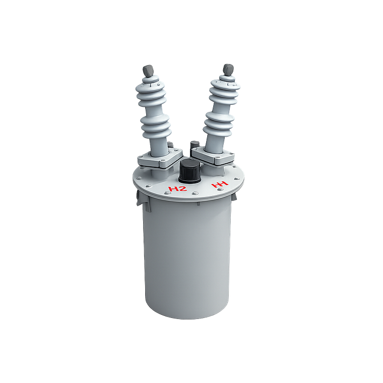Transformador Bifásico de Distribución Aéreo 5 kVA 13,2kV 1