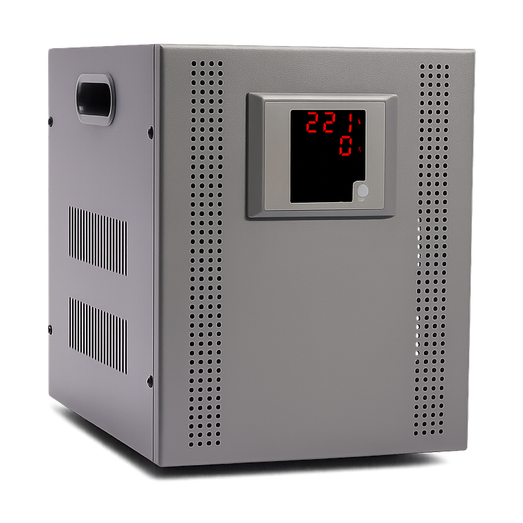 Regulador de Voltaje Monofásico 220V 5.000 VA 4.500W 1