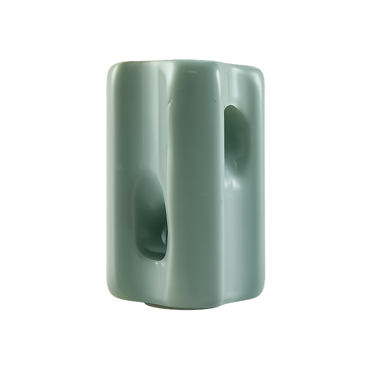 Aislador de Tensión de Porcelana 15 kV | Aislador para Redes Eléctricas 1