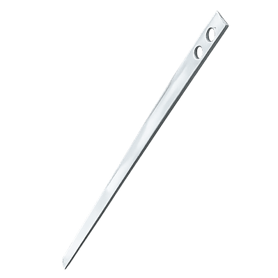 Diagonal Pletina para Poste 32x6x935 mm | Refuerzo para Crucetas y Postes Eléctricos