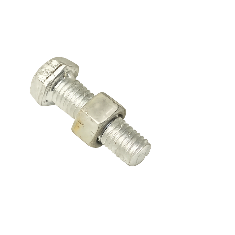 Perno Galvanizado 5/8 x 2 con Tuerca | Perno de Acero para Instalaciones Eléctricas 1