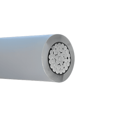 Cable de Aluminio Aéreo 35 mm² 15 kV XLPE Bicapa | Cable para Redes Eléctricas