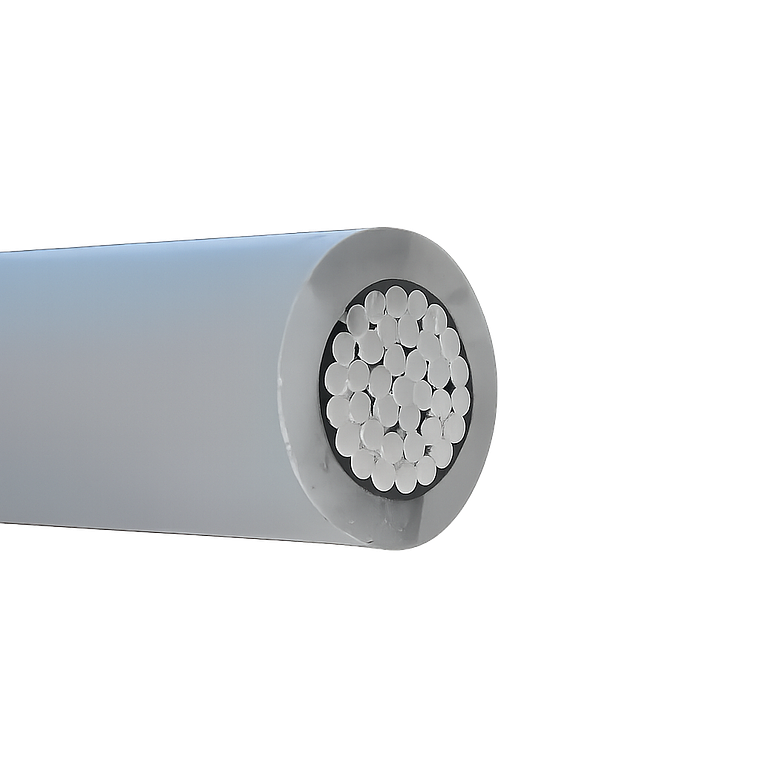 Cable Aluminio Protegido Aéreo 185 mm² 25 kV XLPE Bicapa | Cable para Redes Eléctricas 1