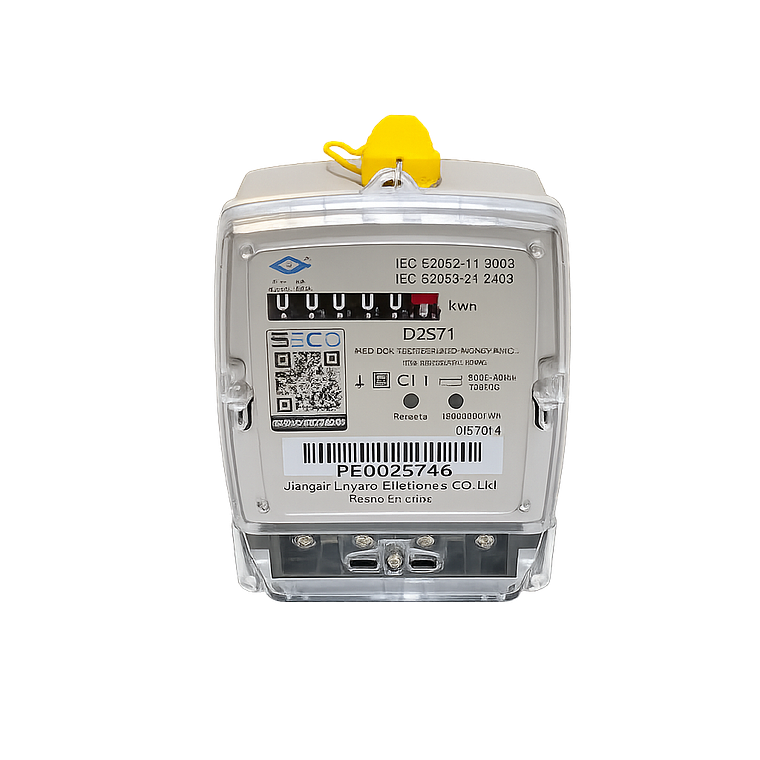 Medidor Monofásico 10(50)A 220V Linyang DDS71 | Medidor para Redes de Distribución Eléctrica 1