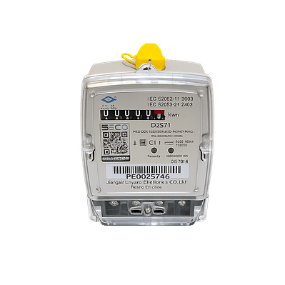 Medidor Monofásico 10(50)A 220V Linyang DDS71 | Medidor para Redes de Distribución Eléctrica
