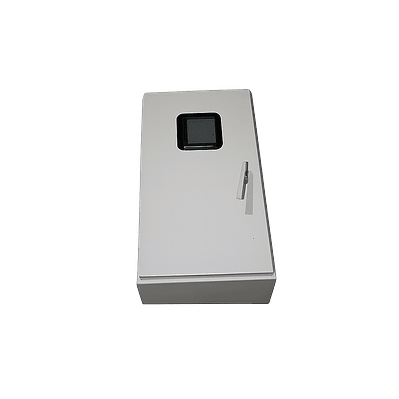 Caja Metálica para Medidor Trifásico Indirecto 550x300x290 mm | Gabinete para Redes de Distribución Eléctrica